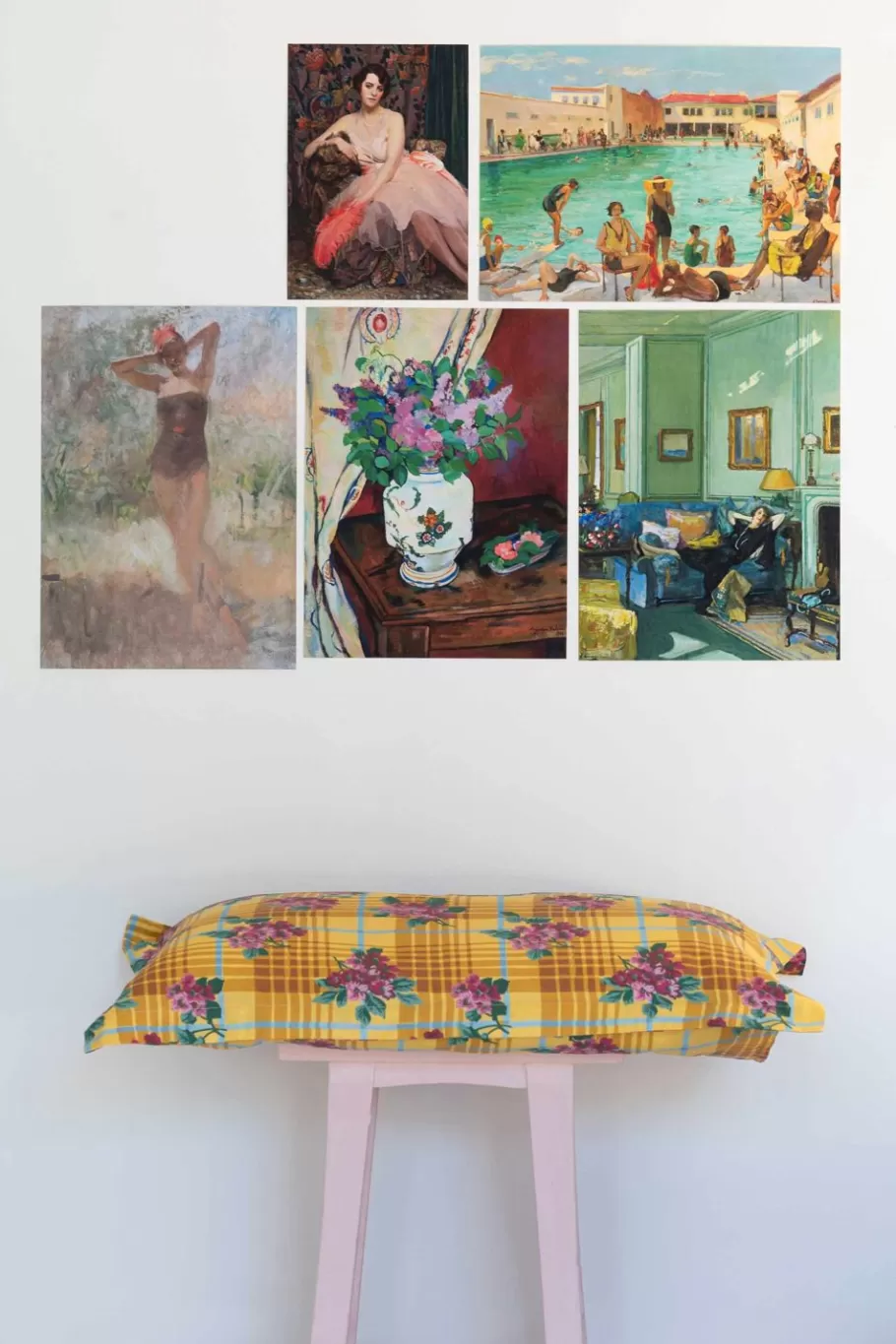 Women Lazybones Art Print Set - Dorothy