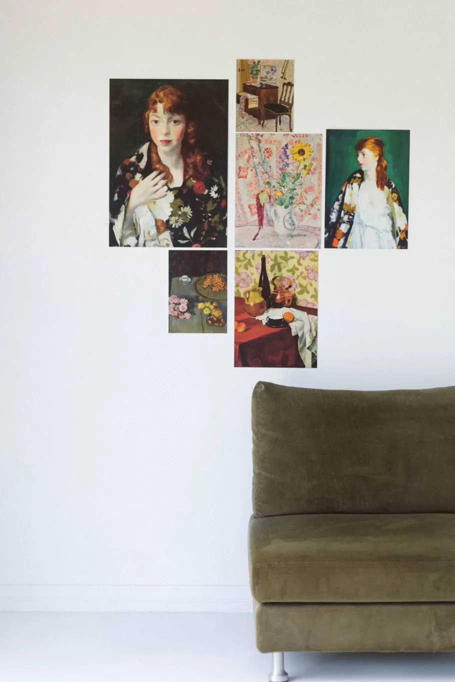 Women Lazybones Art Print Set - Edna Smith