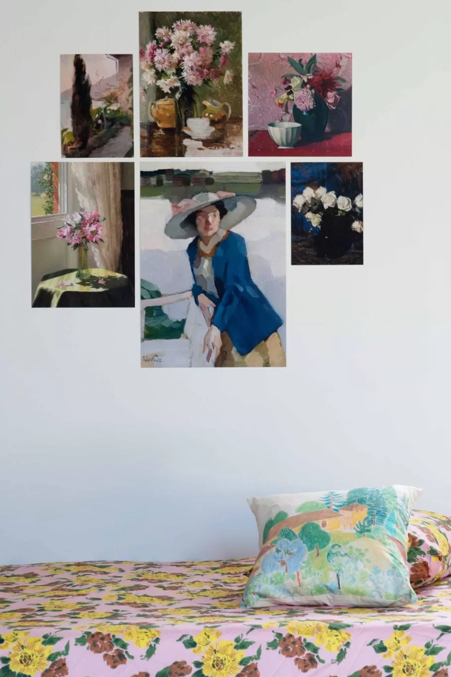 Women Lazybones Art Print Set - Frieda