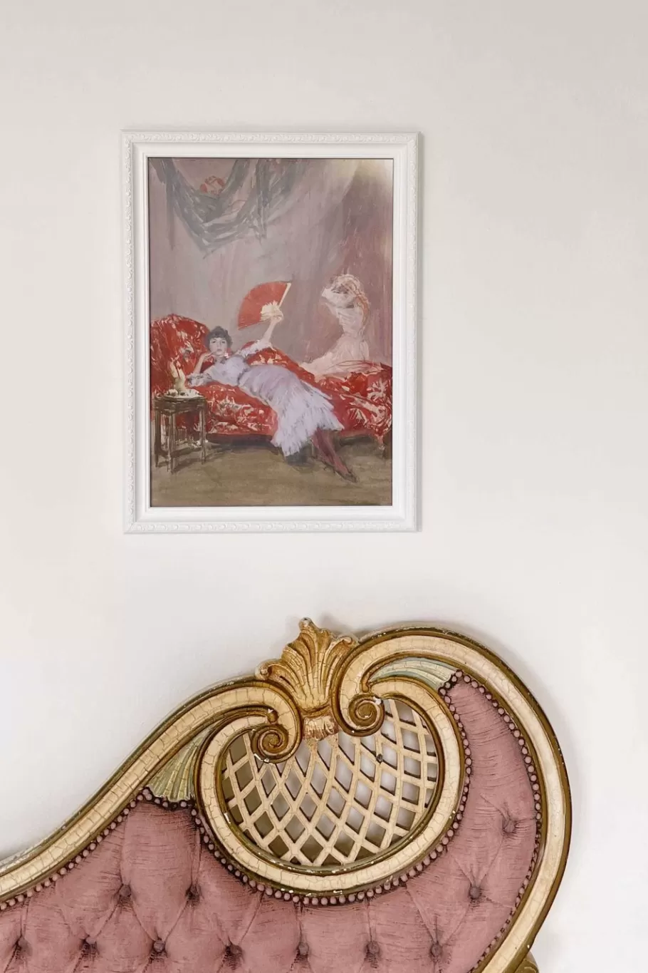Women Lazybones Art Print Set - In The Boudoir