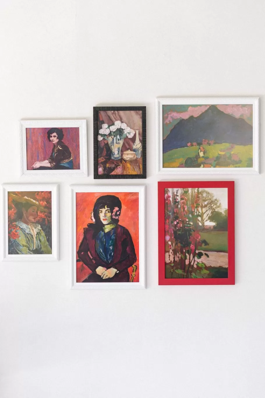 Women Lazybones Art Print Set - Murnau