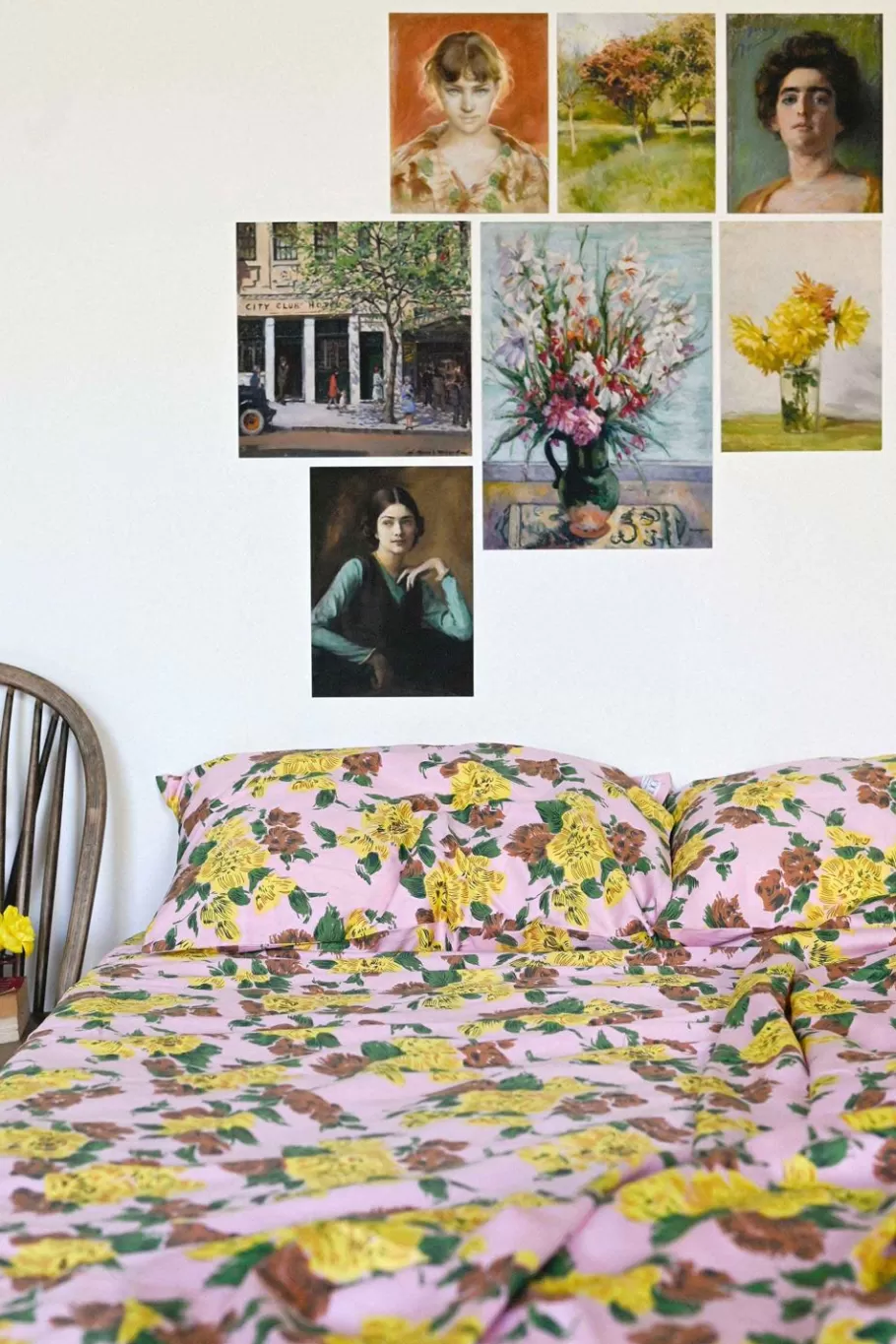 Women Lazybones Art Print Set - Paris End