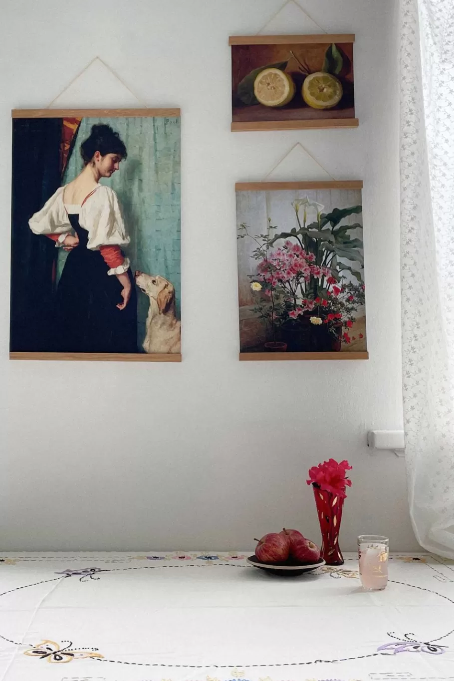 Women Lazybones Art Print Set - Puck