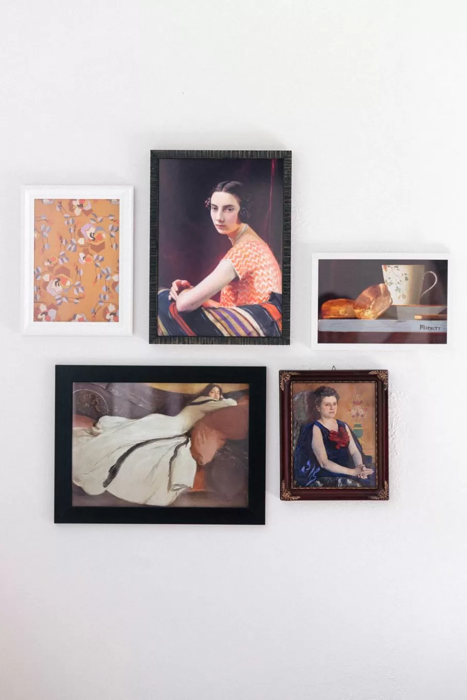Women Lazybones Art Print Set - Seville