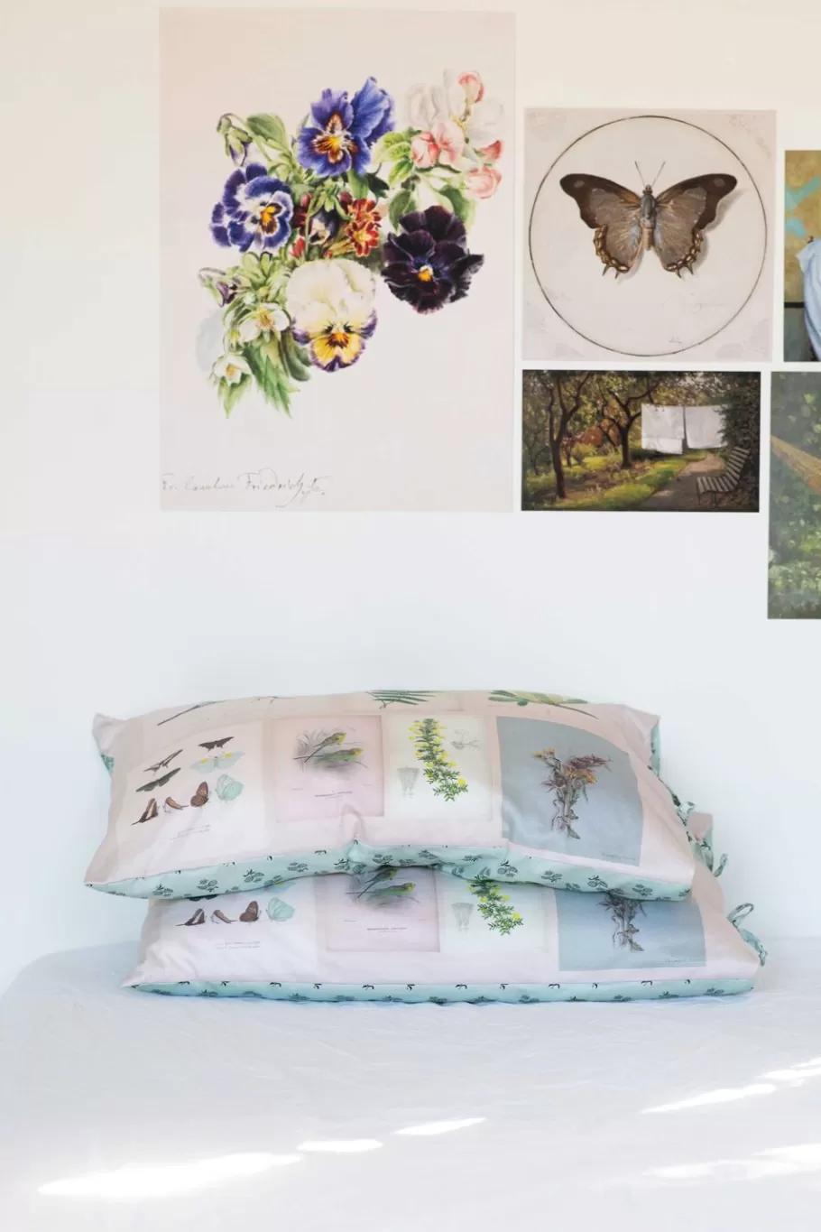 Women Lazybones Art Print Small Bouquet
