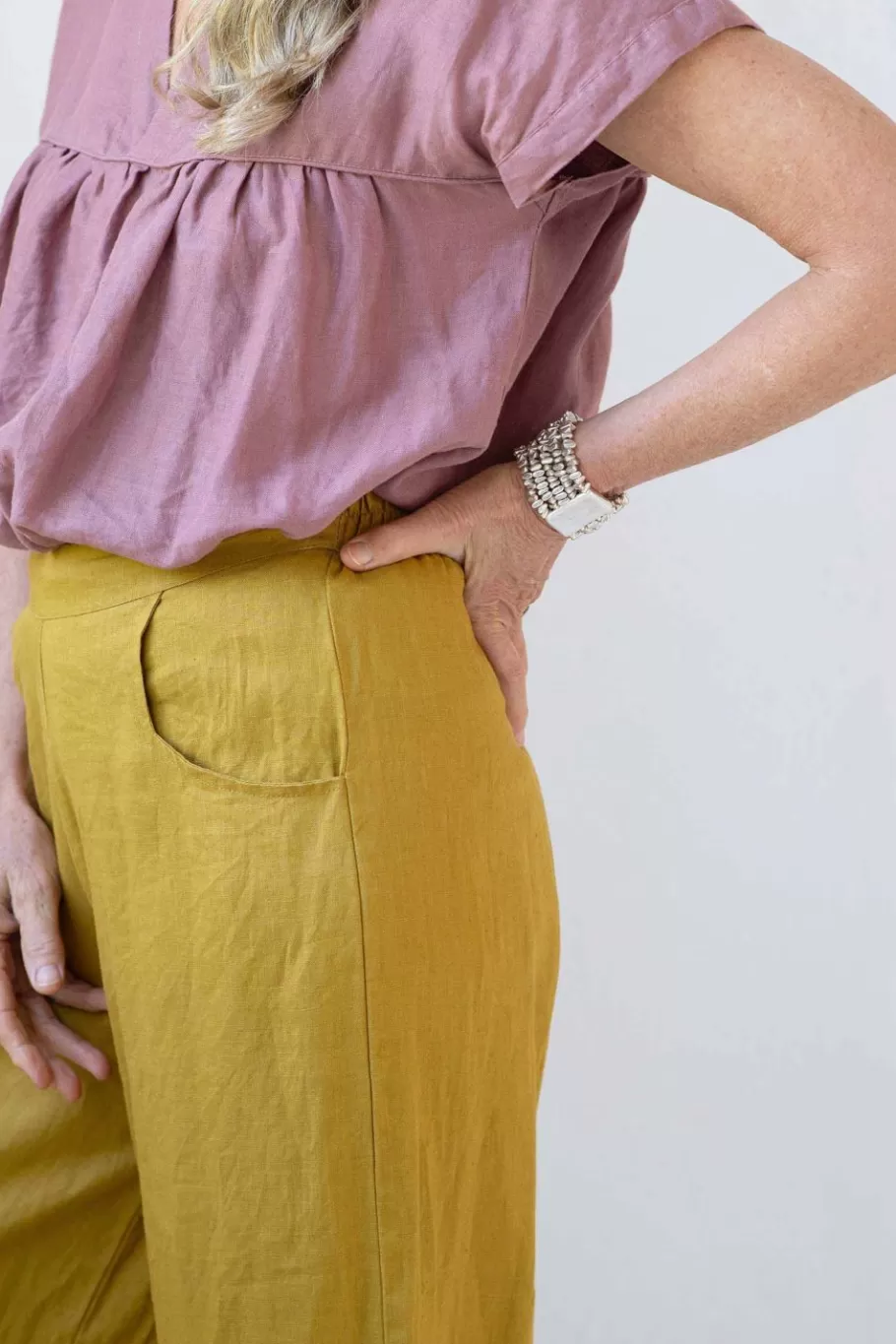 beaded_pewter_bracelet_3.webp Women Lazybones Beaded Pewter Bracelet