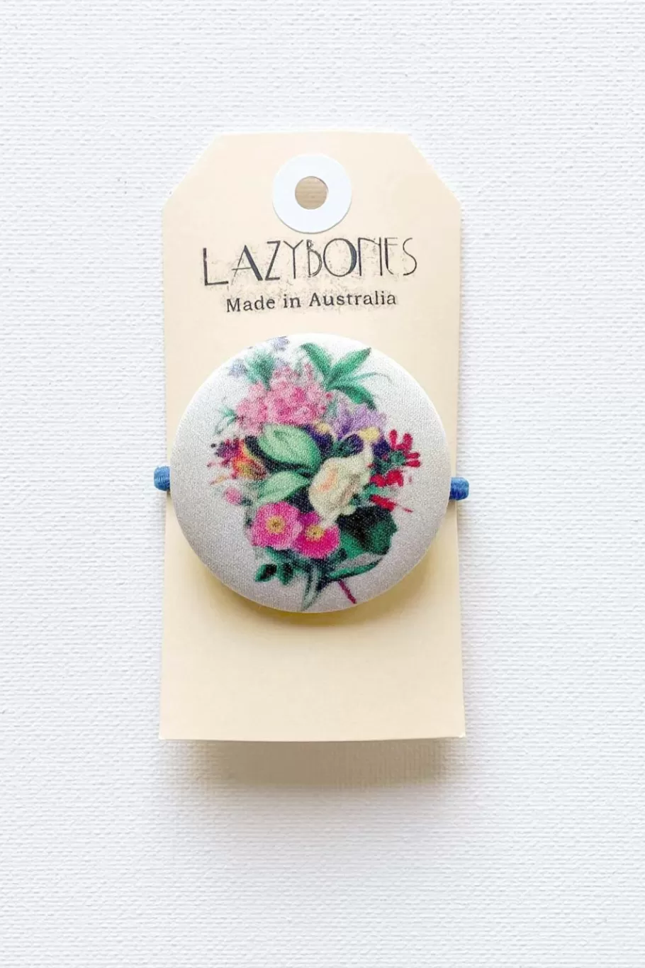 Women Lazybones Hair Button Posy