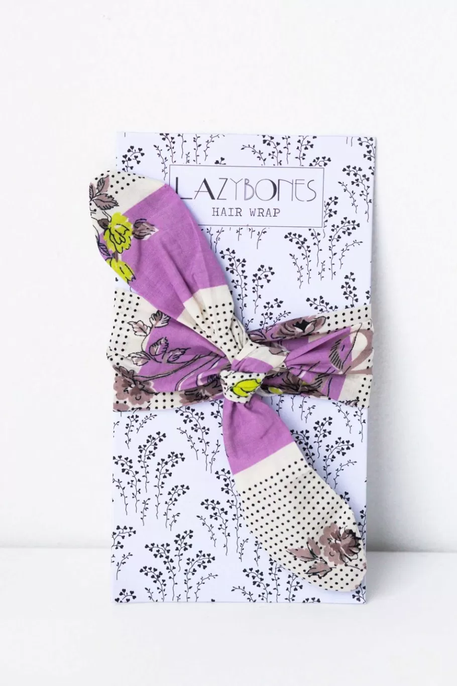 Women Lazybones Hair Wrap In Daphne