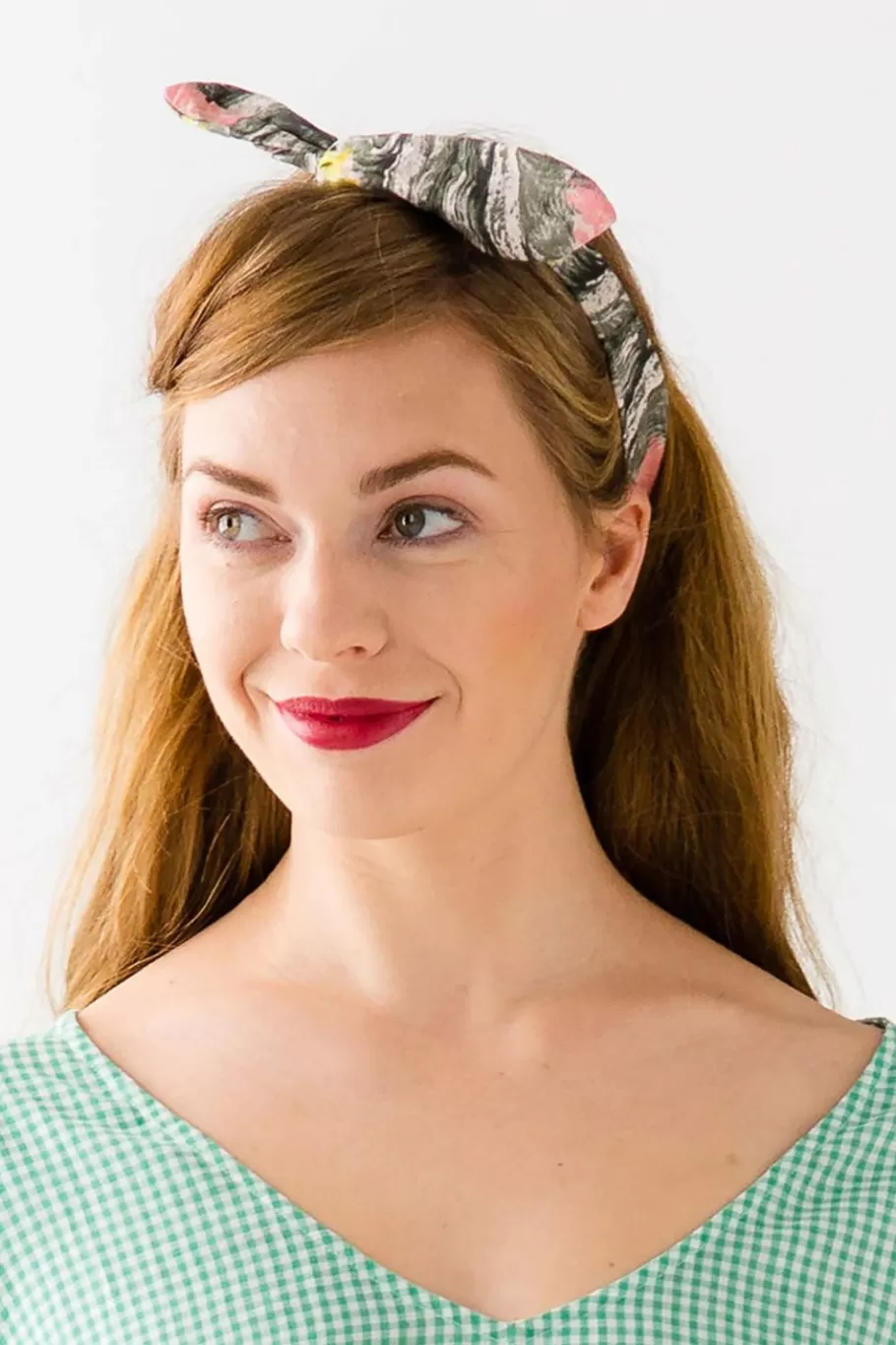 Women Lazybones Hair Wrap In Rosalie