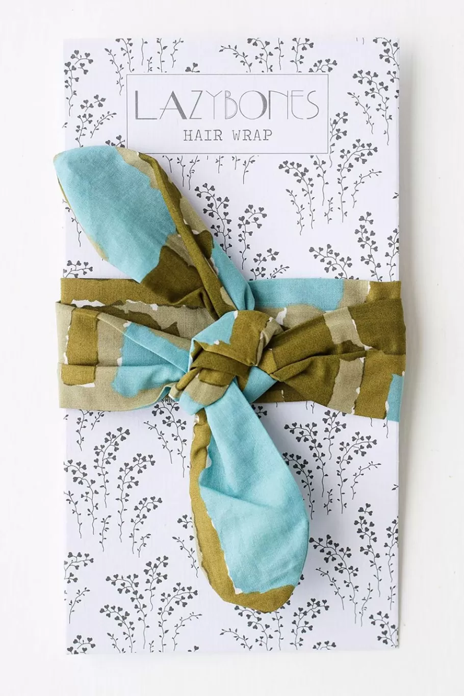 Women Lazybones Hair Wrap In Watercolour