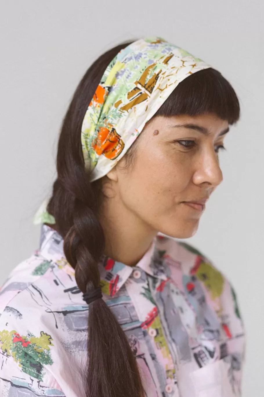 Women Lazybones Hair Wrap Wide Holiday
