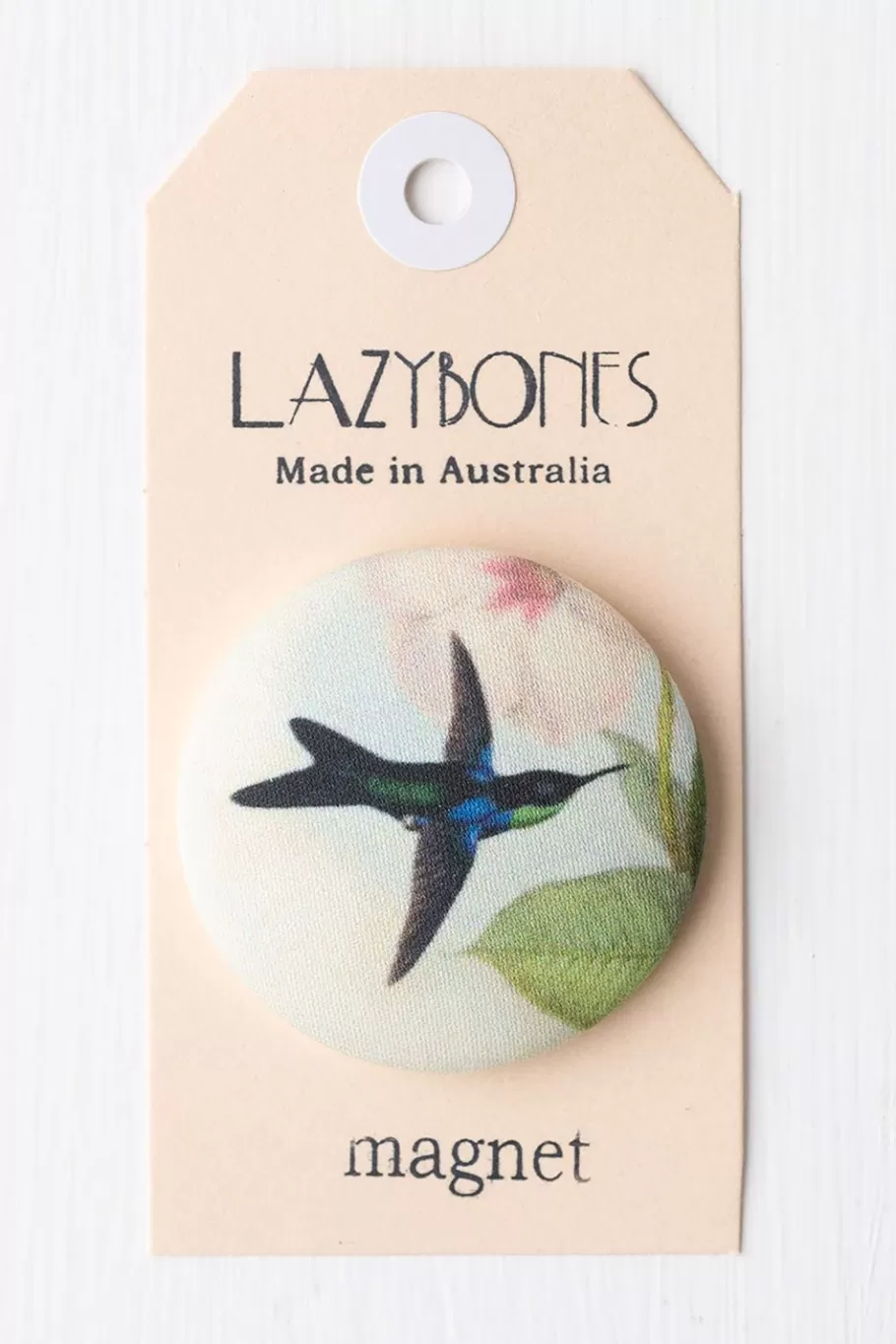 Women Lazybones Hummingbird Magnet