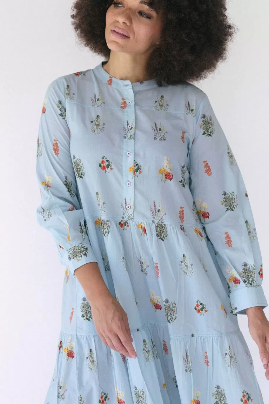 Women Lazybones Ingrid Dress Wildflowers *Organic Cotton