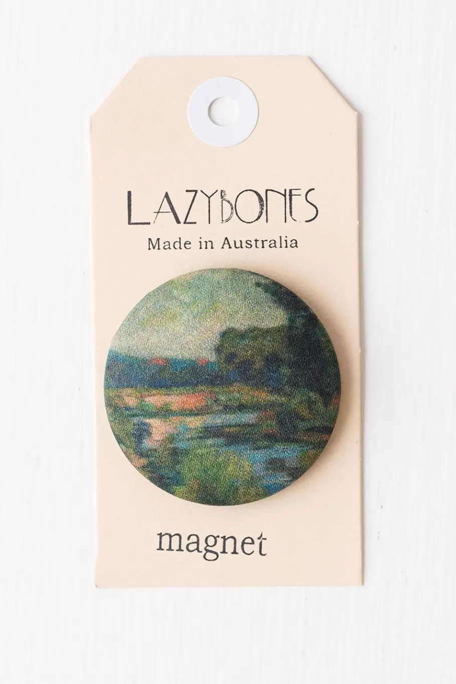 Women Lazybones Landscape Magnet