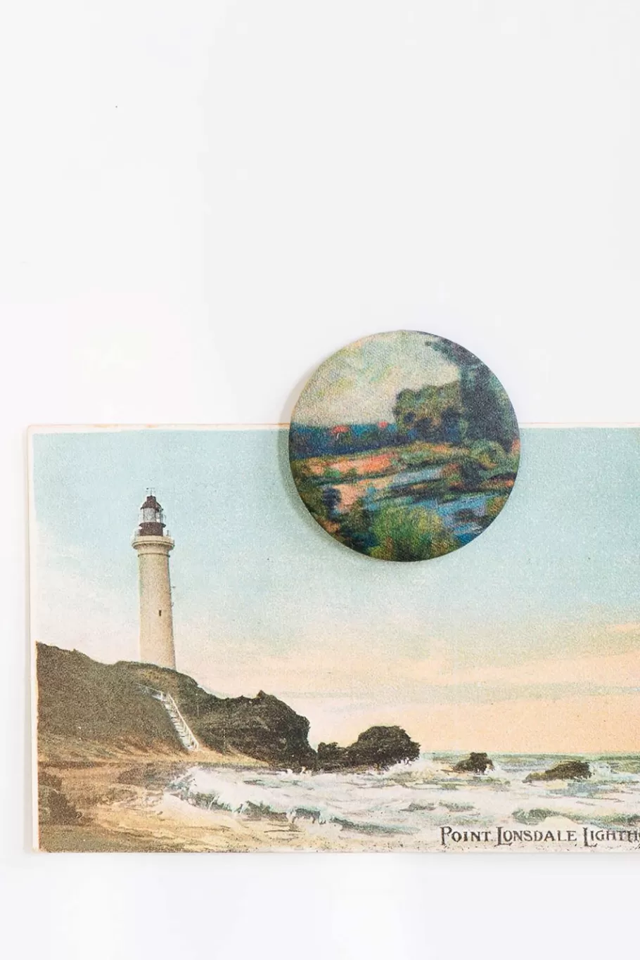 Women Lazybones Landscape Magnet