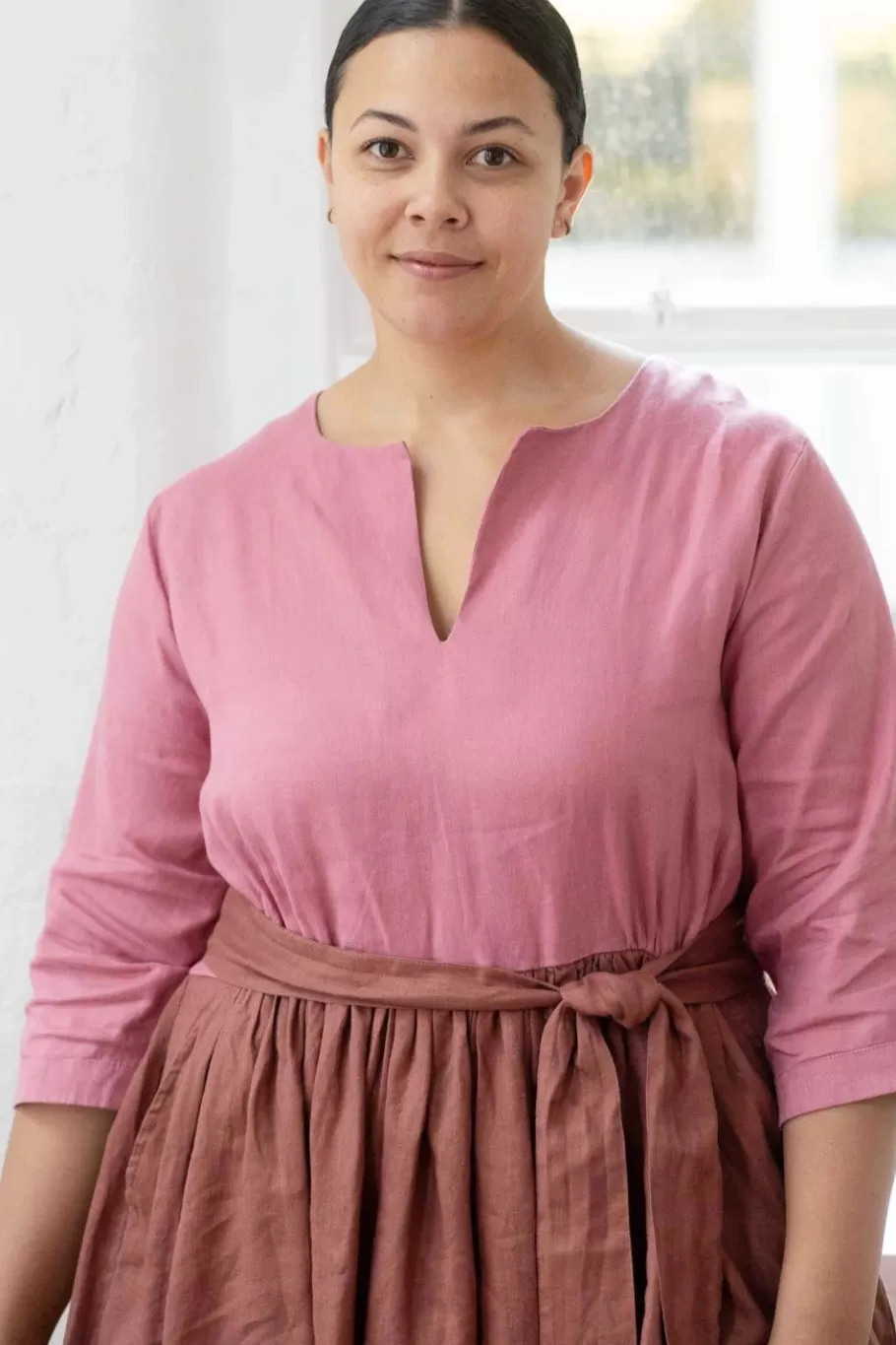 Women Lazybones Michaela Dress Copper