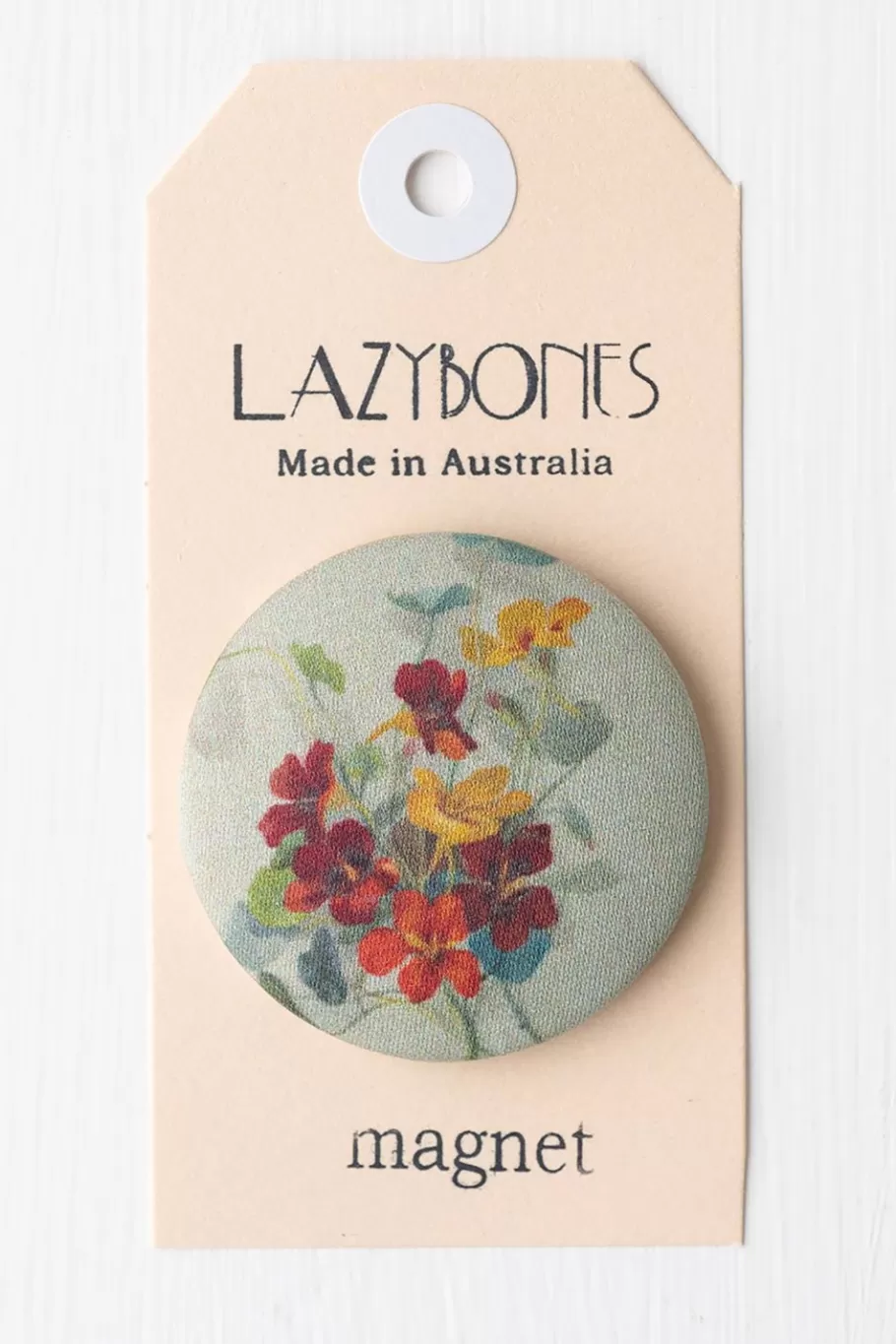 Women Lazybones Nasturtium Magnet