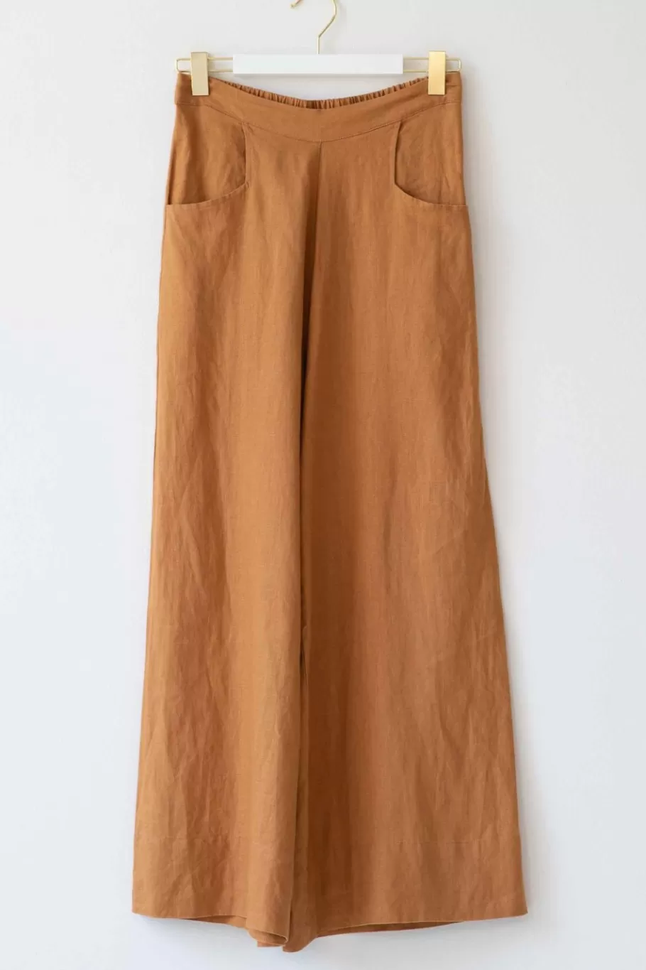 ollie_pant_caramel_2.webp Women Lazybones Ollie Pant Caramel