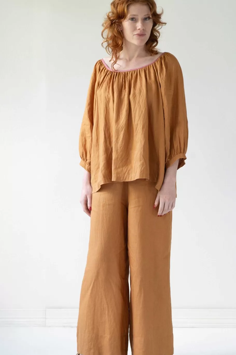 ollie_pant_caramel_4.webp Women Lazybones Ollie Pant Caramel