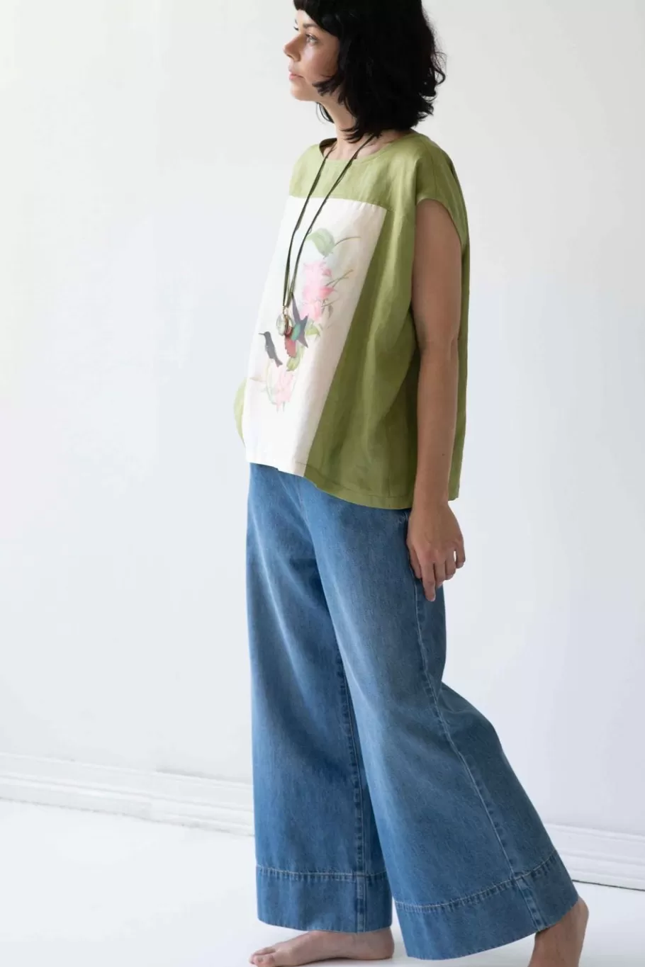 ollie_pant_in_denim_organic_cotton_3.webp Women Lazybones Ollie Pant In Denim *Organic Cotton