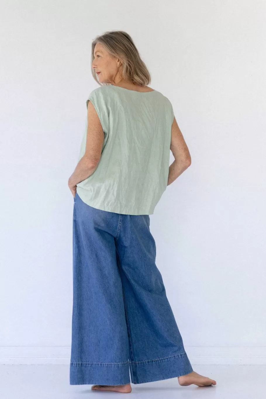 ollie_pant_in_denim_organic_cotton_7.webp Women Lazybones Ollie Pant In Denim *Organic Cotton