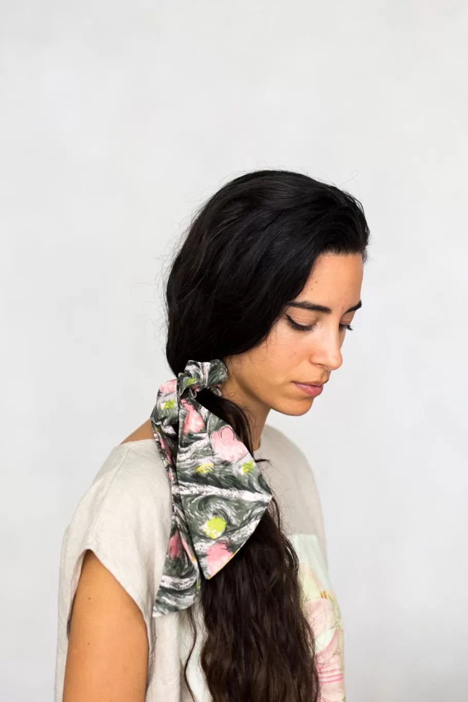 Women Lazybones Scrunchie Scarf In Rosalie