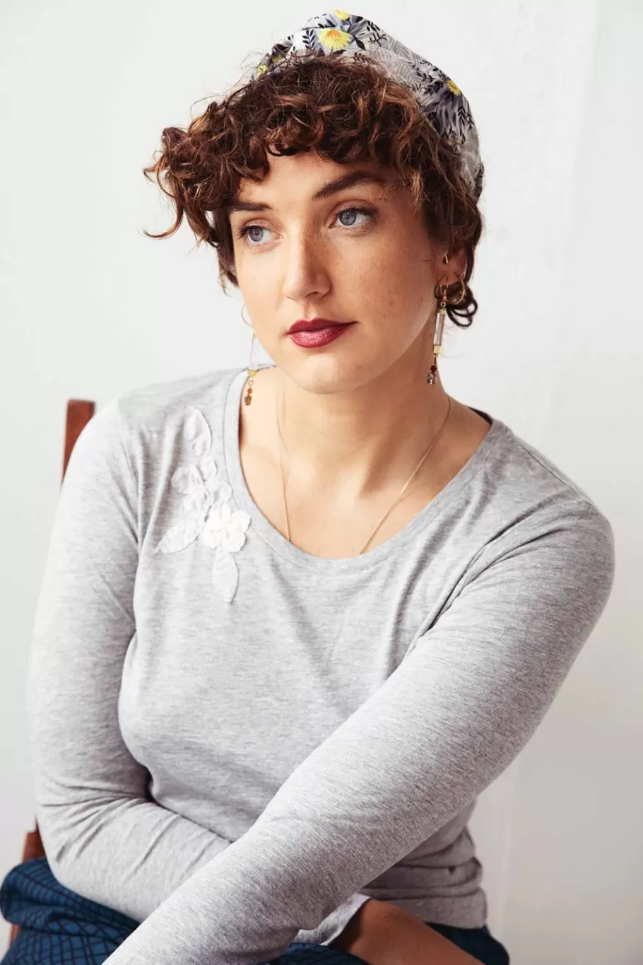 Women Lazybones Turban In Jessamine