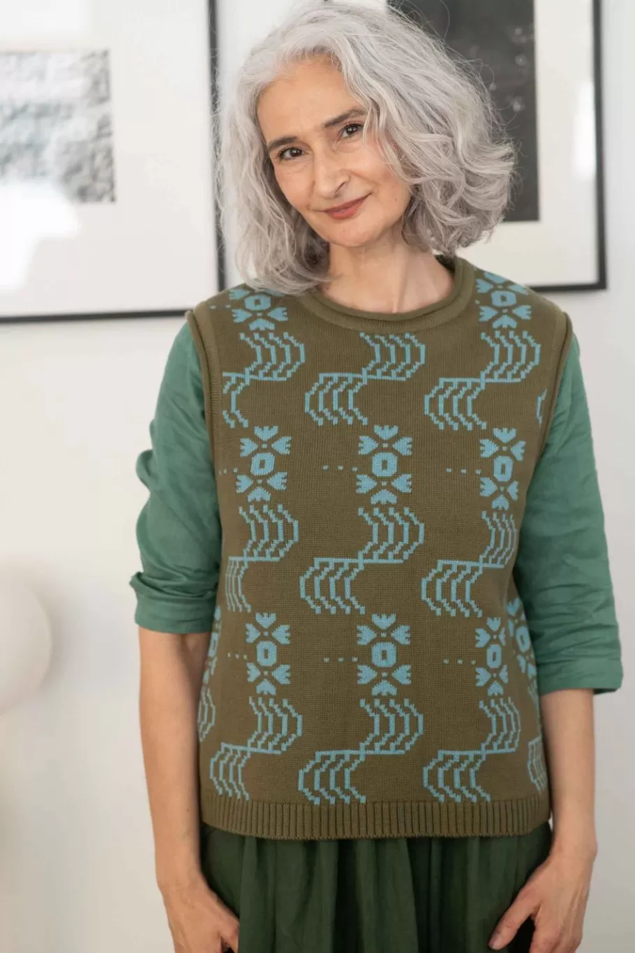 Women Lazybones Valerie Vest Lisbon *Organic Cotton