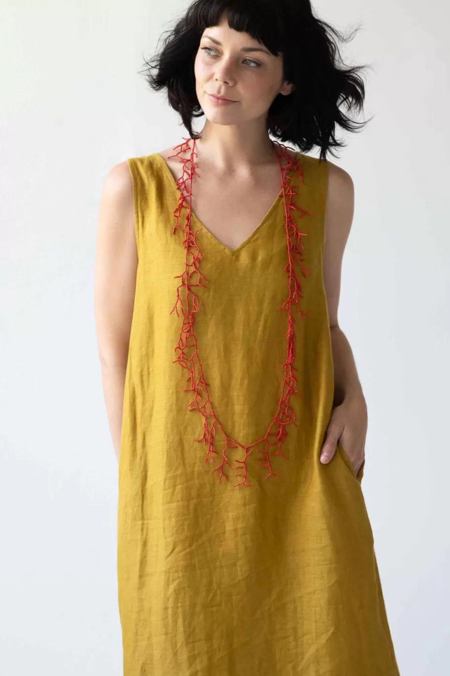 Women Lazybones Ziggy Dress Olivine